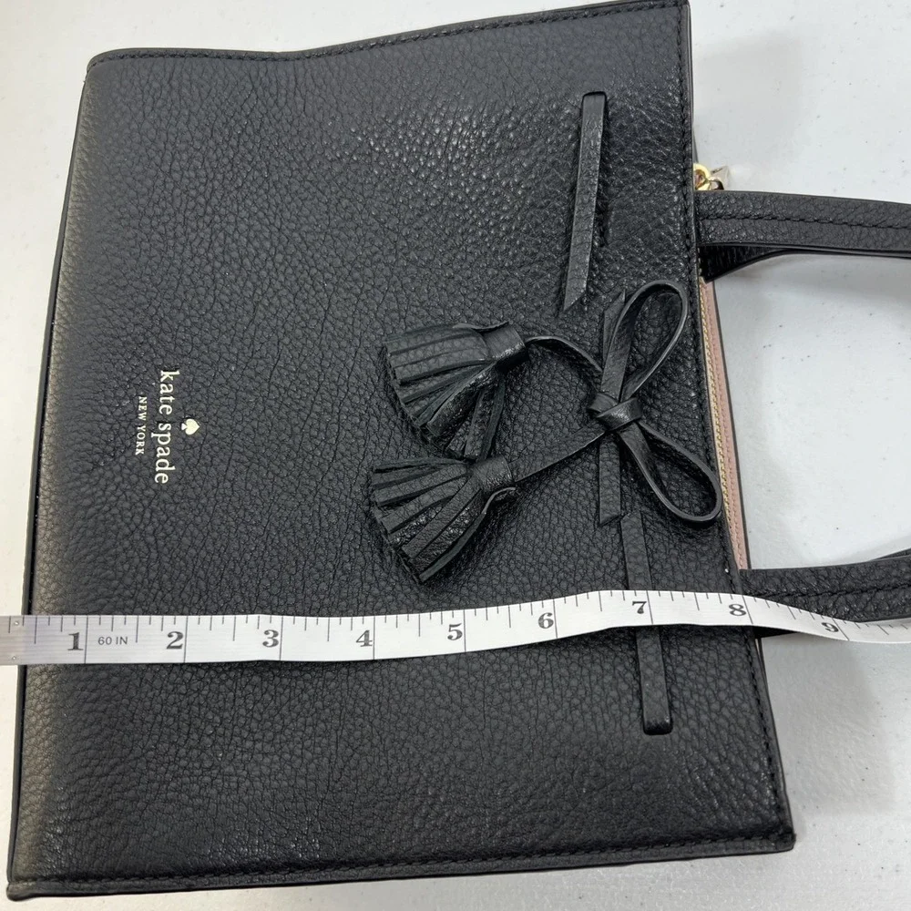 Kate‎ Spade Hayes Street Small Black Sam Satchel Bag